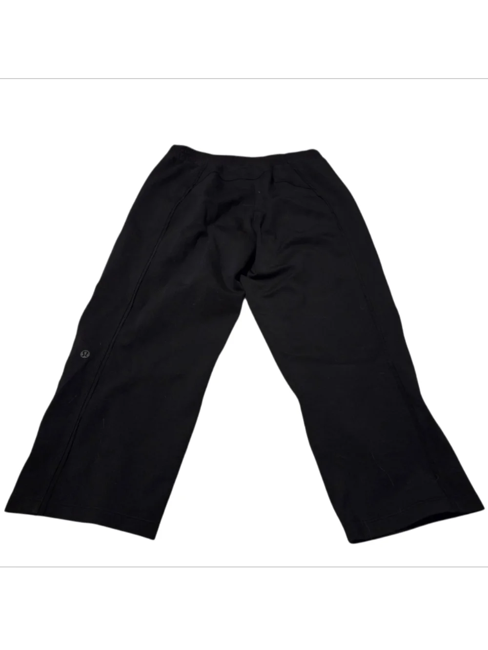 Women’s Size 6 Lululemon Black Light Strides Crop 23